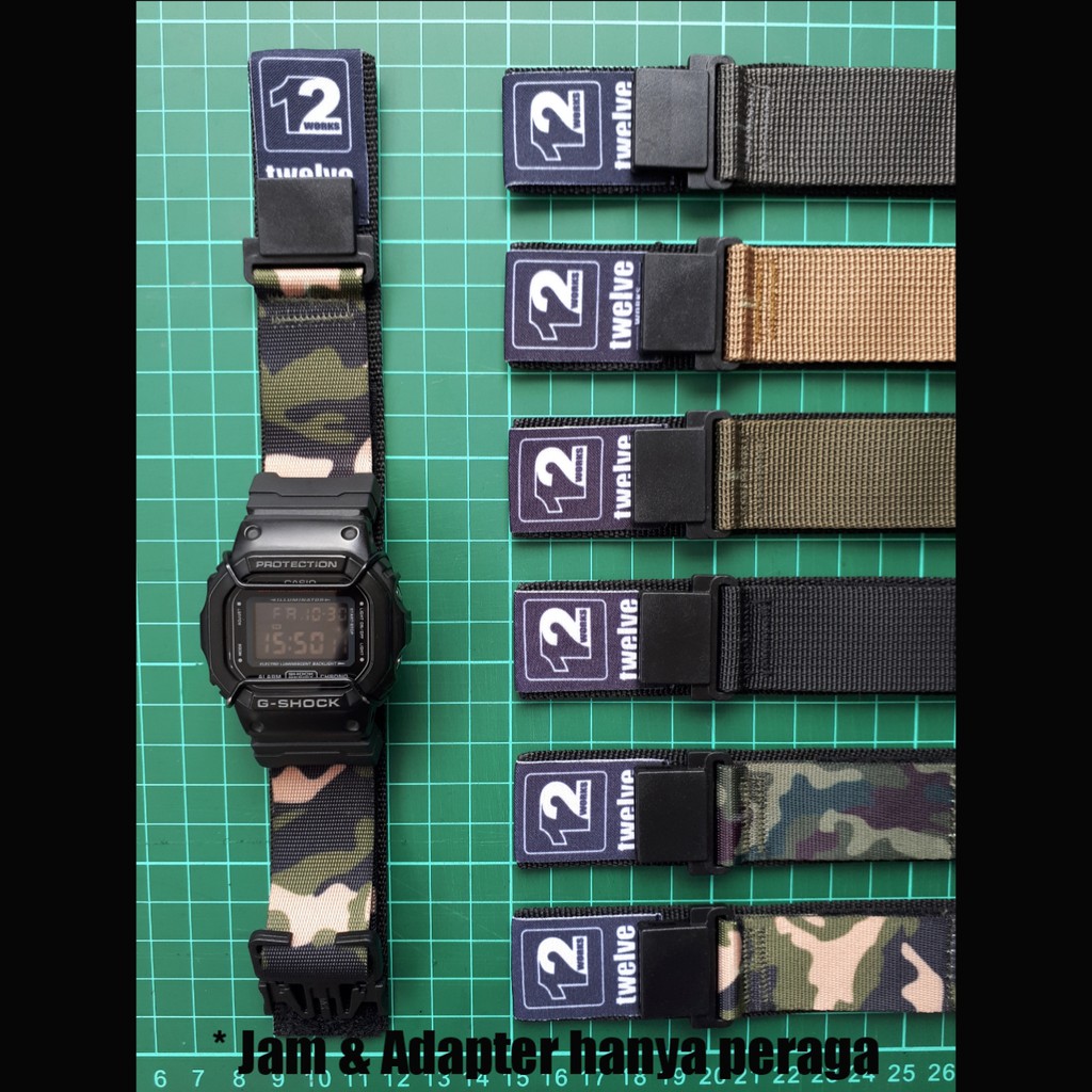 Strap G SHOCK VELCRO STRAP G SHOCK Shopee Malaysia