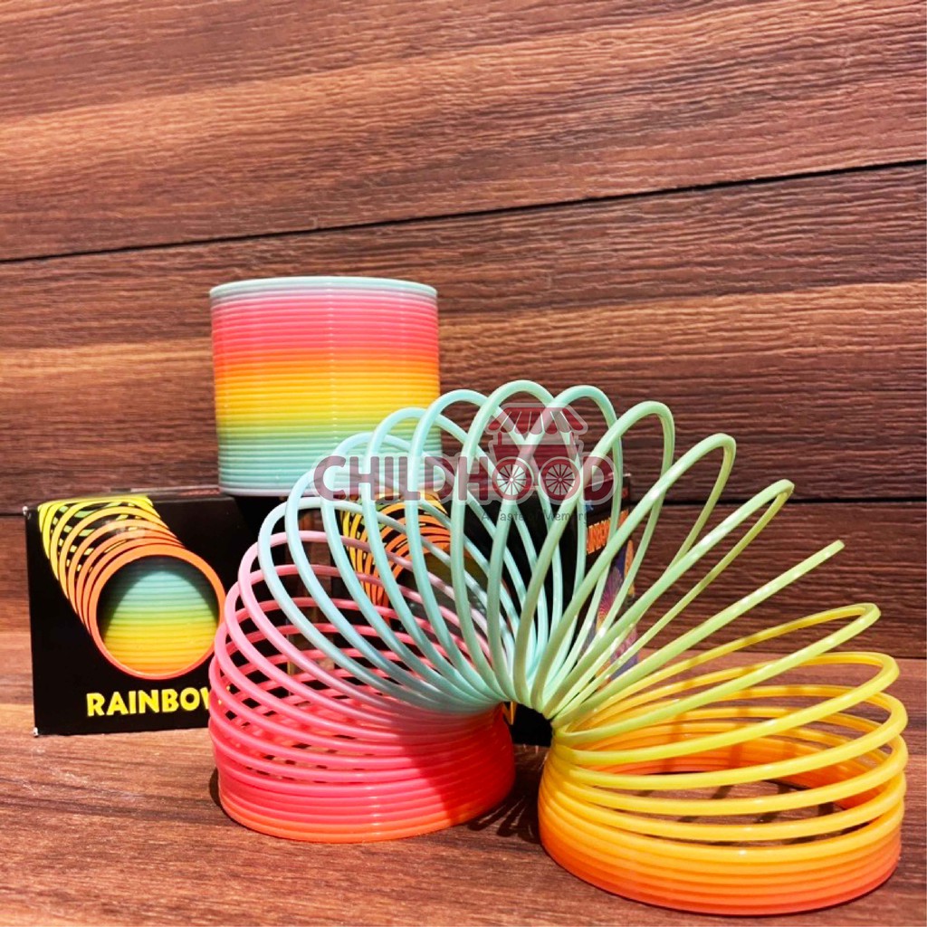 Childhood Toys: Rainbow Magic Spring | Shopee Malaysia