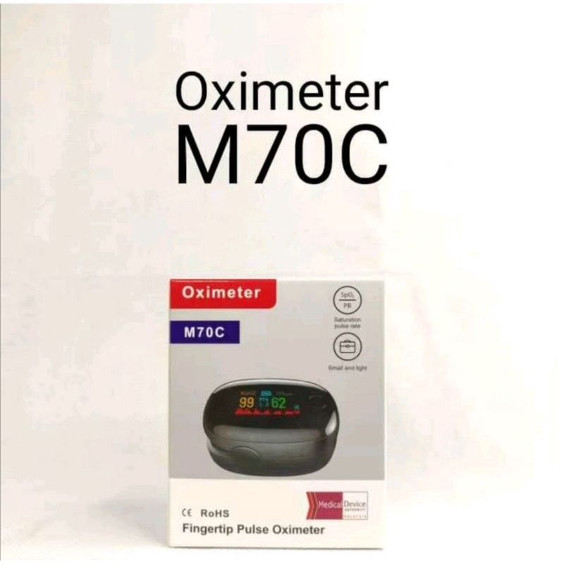 OXIMETER M70C FINGERTIP PULSE OXIMETER Shopee Malaysia