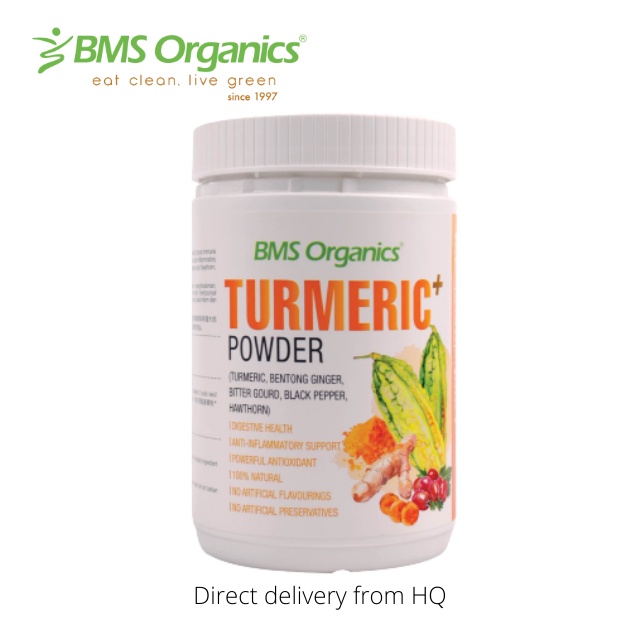 BMS Organics-Turmeric Plus Powder(Turmeric+Bentong Ginger+Bitter Gourd ...