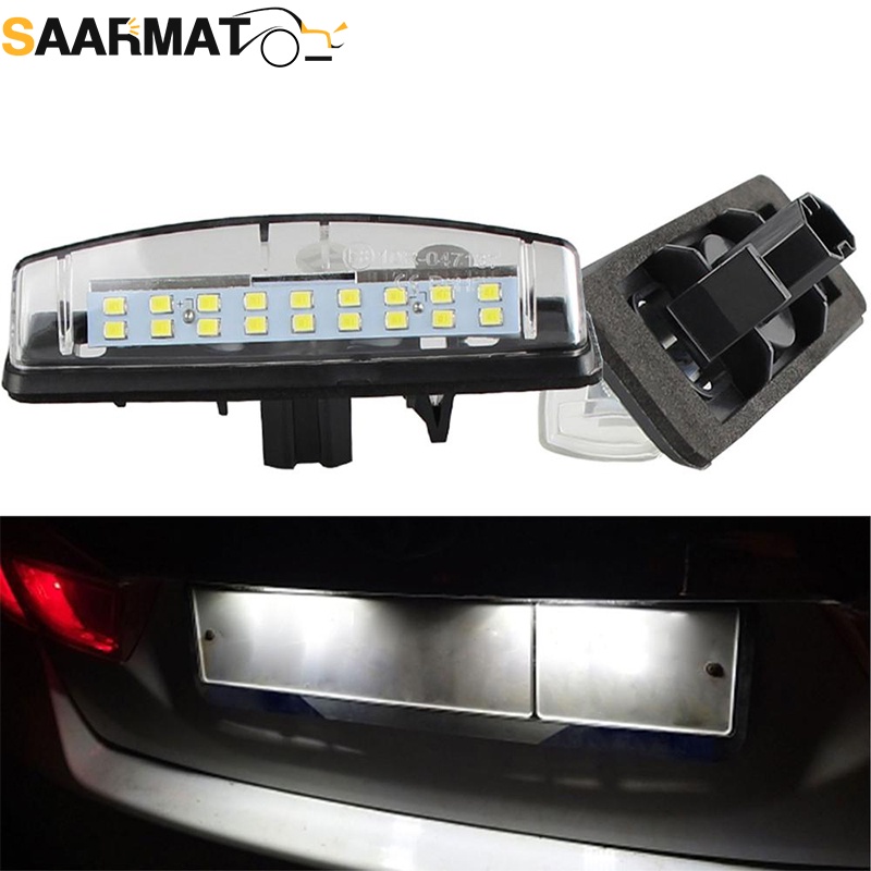2Pcs CanBus LED Number License Plate Lights For Lexus IS200 IS300 LS430 GS300 GS430 GS400 ES300