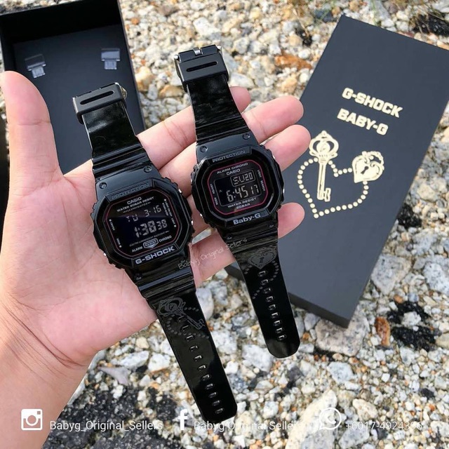 G Shock Baby G DW5600 SLV 18B COUPLE SET COPY 1 1 Shopee Malaysia