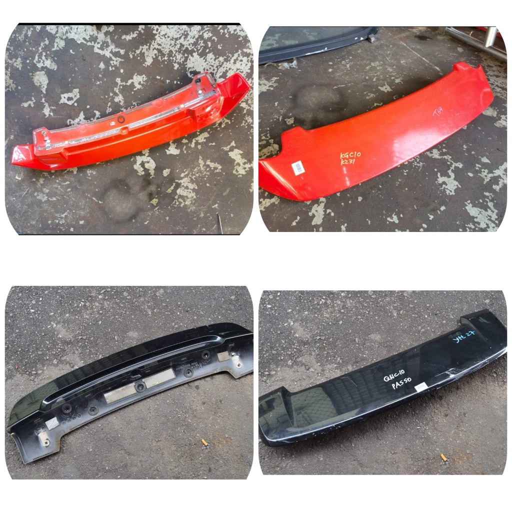 Passo Myvi Spoiler Racy Trd Japan Shopee Malaysia