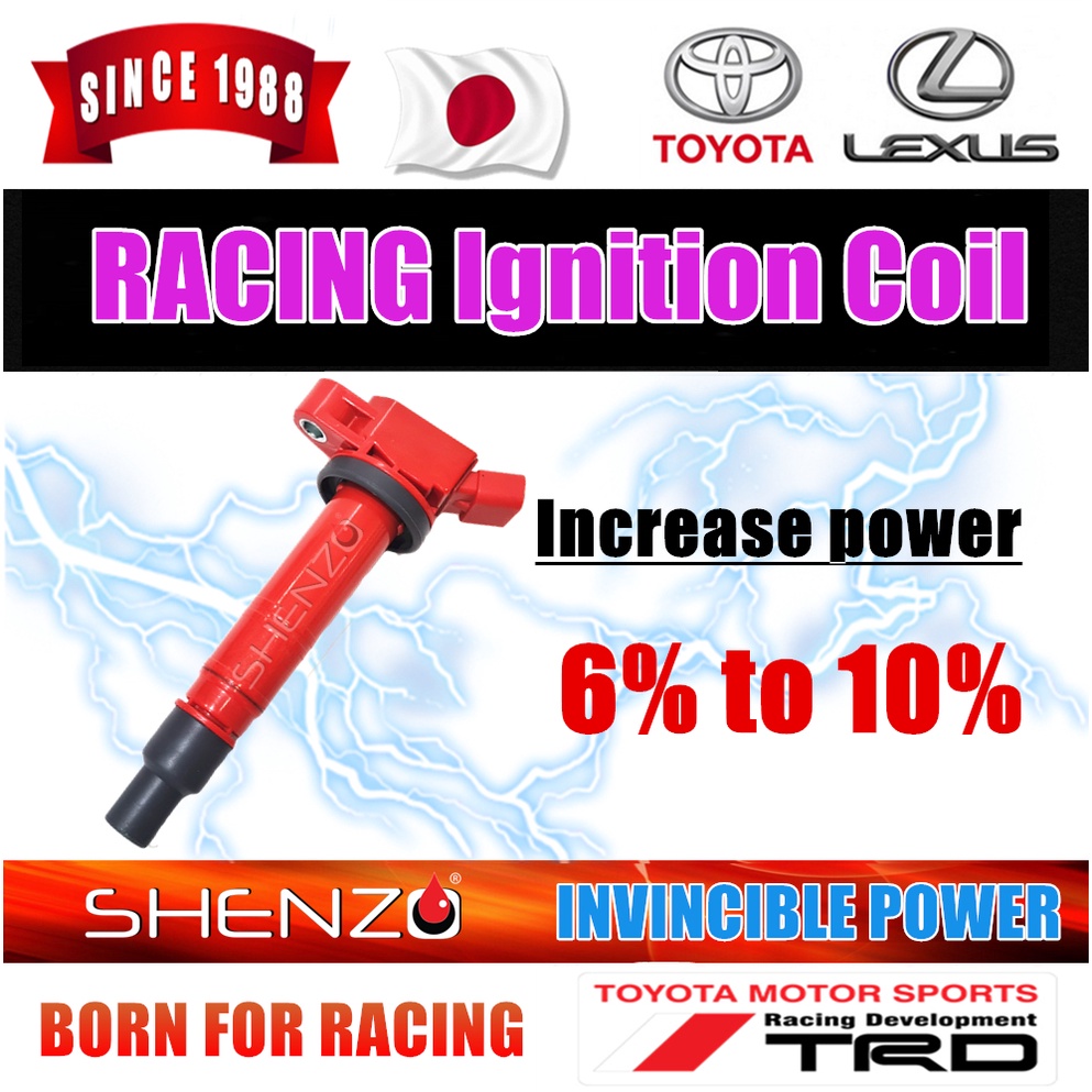 TOYOTA CAMRY Innova Estima ignition coil MADE IN BELGIUM Racing ALPHARD