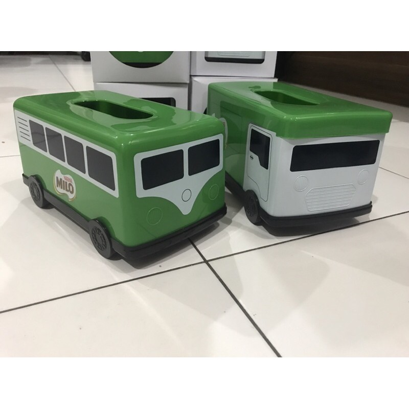 [Collectible] Original Milo Tissue Box (Bus and Truck) | Shopee Malaysia