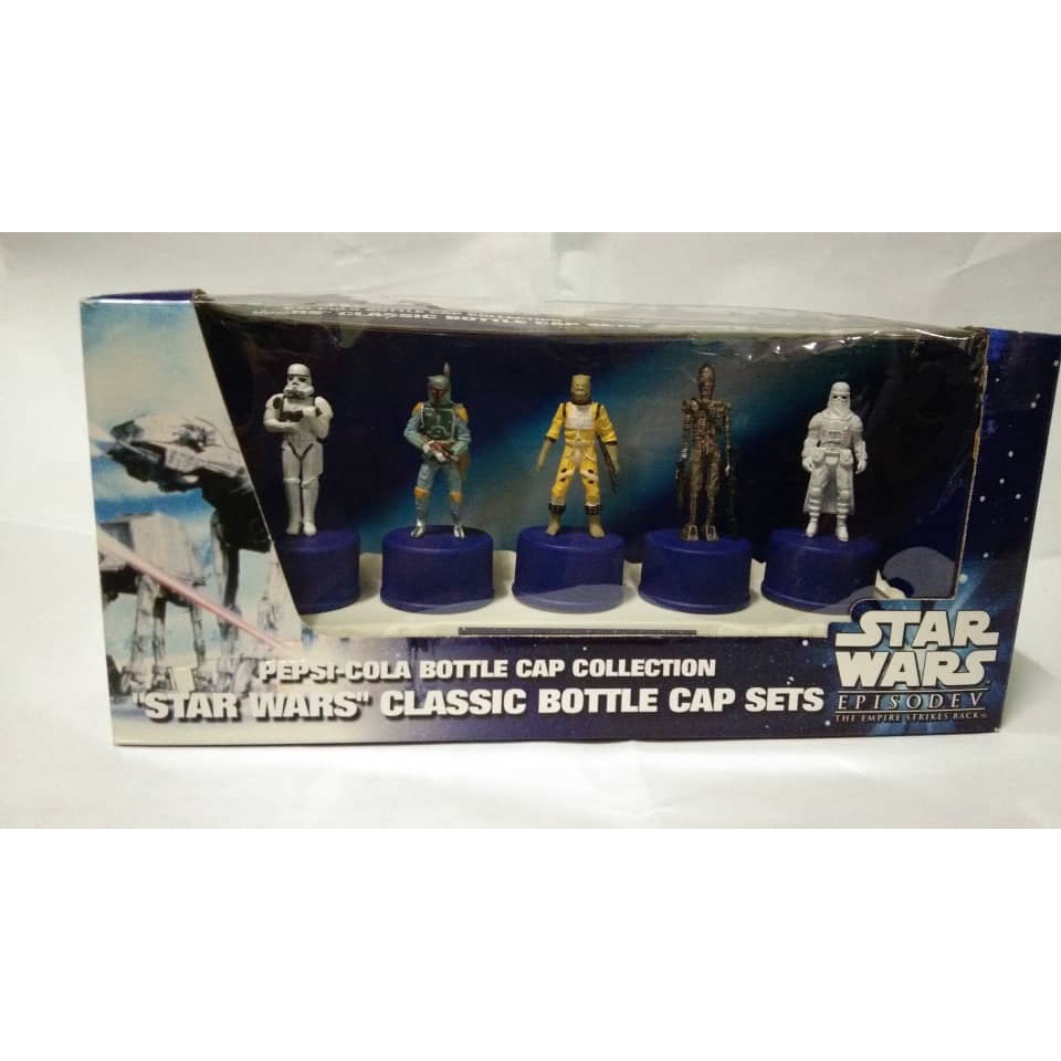 No Cod) PEPSI-COLA STAR WARS CLASSIC BOTTLE CAP SETS EPISODE V SET