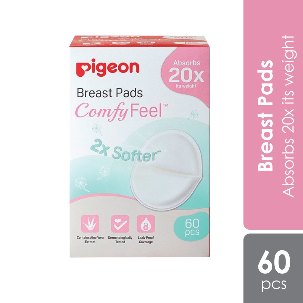 Pigeon Breast Pads Comfyfeel 60pcs