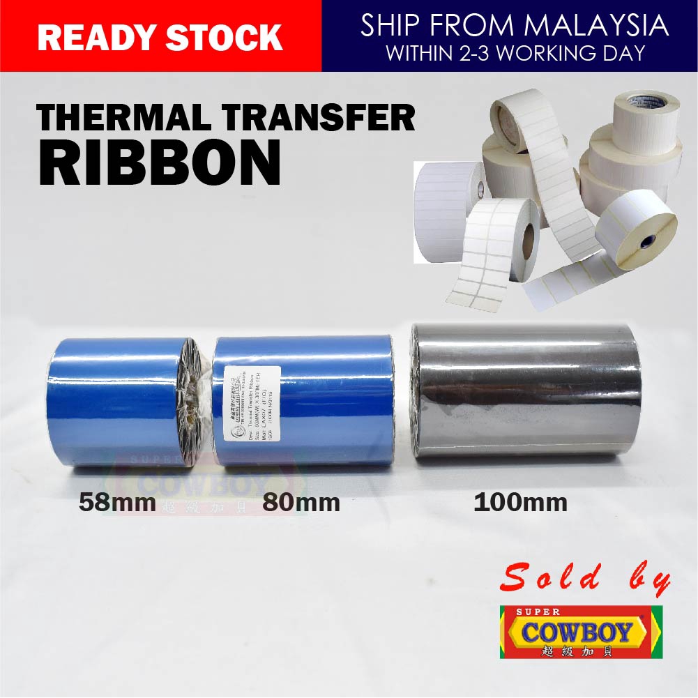 Thermaltransfer Printing Ribbon Shopee Malaysia
