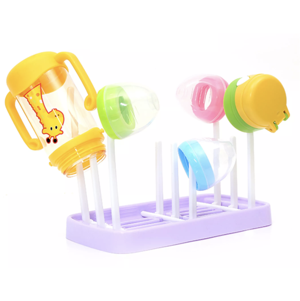 Foldable Baby Feeding Bottle Drying Rack, Portable Travel Space Saving  Design