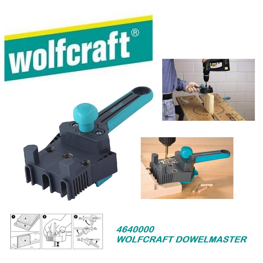 Wolfcraft Dowelmaster 4640000 Shopee Malaysia