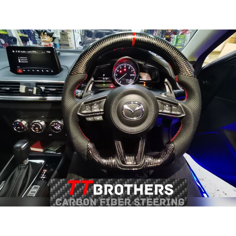 Mazdaspeed 3 carbon fiber steering deals wheel