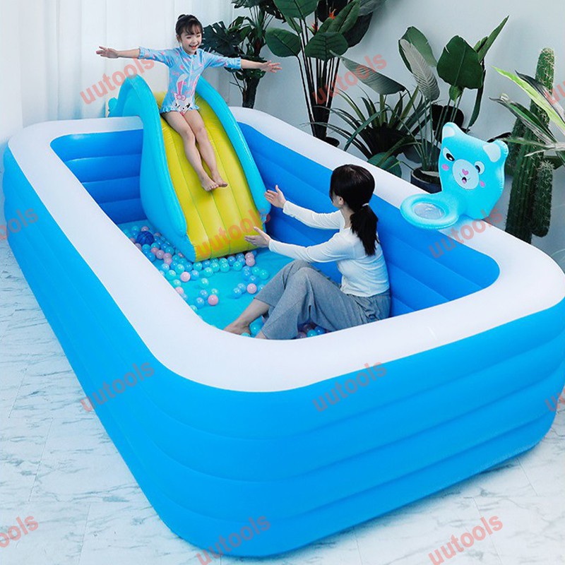 UU Swimming Pool Slide Baby Pool Slide Baby Play Water Slide Kolam