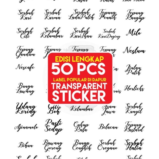 Sticker dapur transparent murah RM10 🔥🔥🔥 | Shopee Malaysia