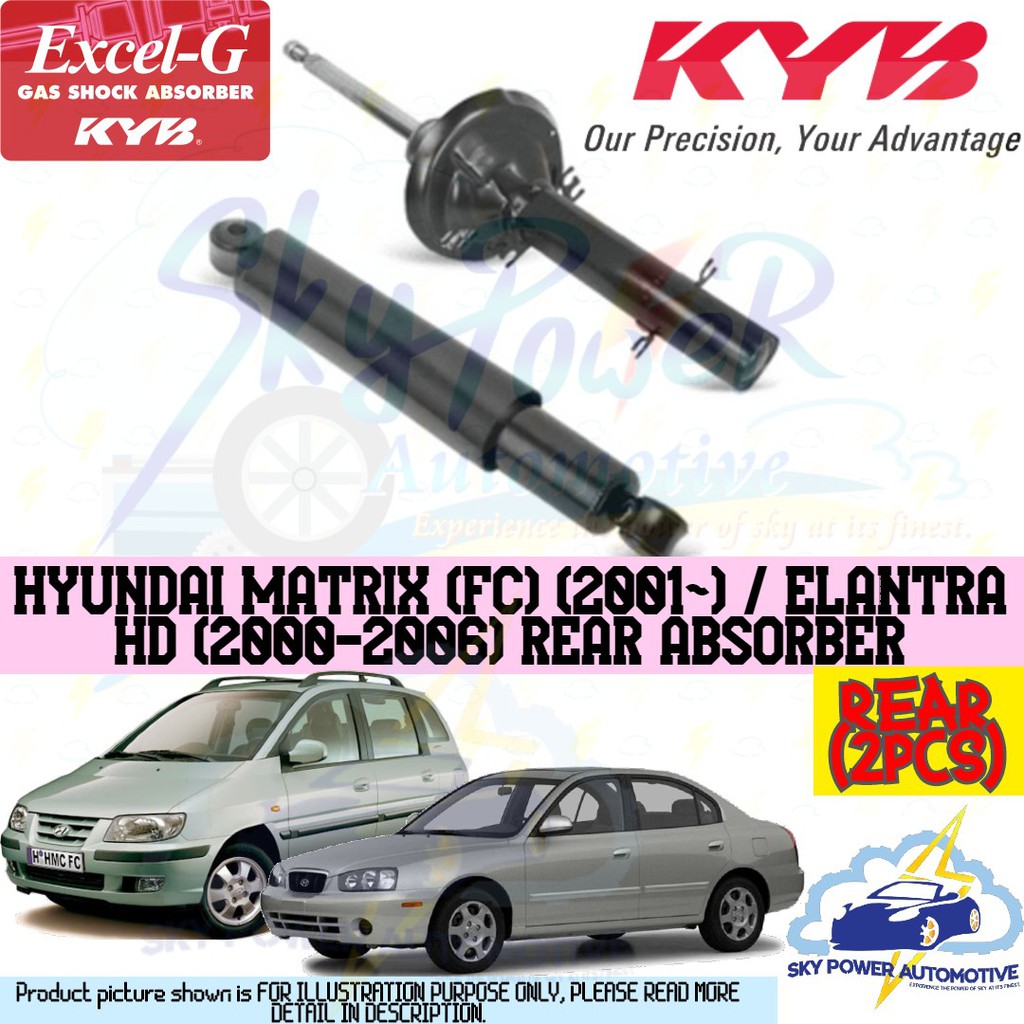 HYUNDAI MATRIX (FC) (2001~) / ELANTRA HD (2000-2006) KAYABA (KYB) EXCEL ...