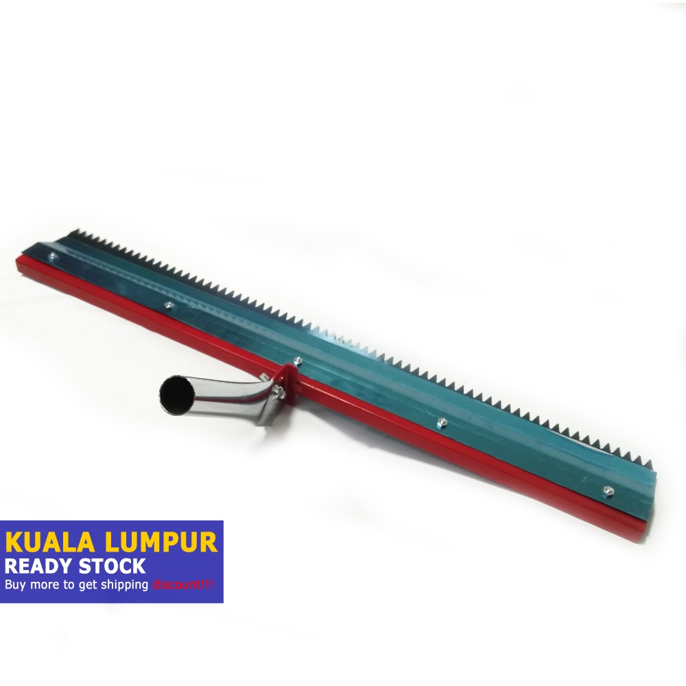 56cm Epoxy Floor Squeegee & Self-Leveling Concrete Rake