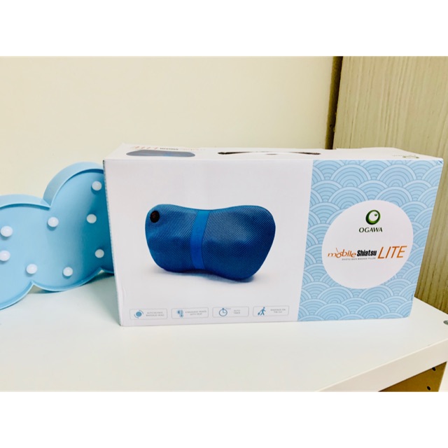 Ogawa mobile shiatsu sales back massage pillow