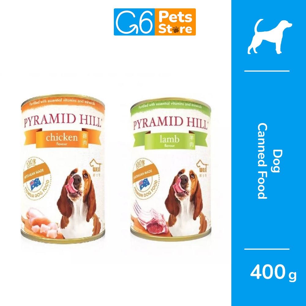 Pyramid Hill Dog Canned Food 400G ( Chicken / Lamb ) Shopee Malaysia