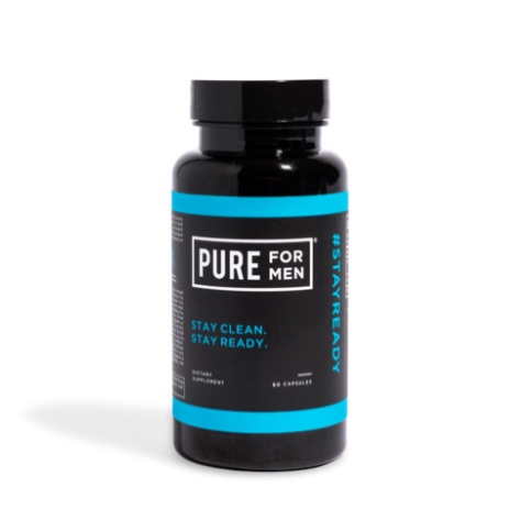 Pure For Men - The Original Vegan Cleanliness Fiber Supplement - 60 ...