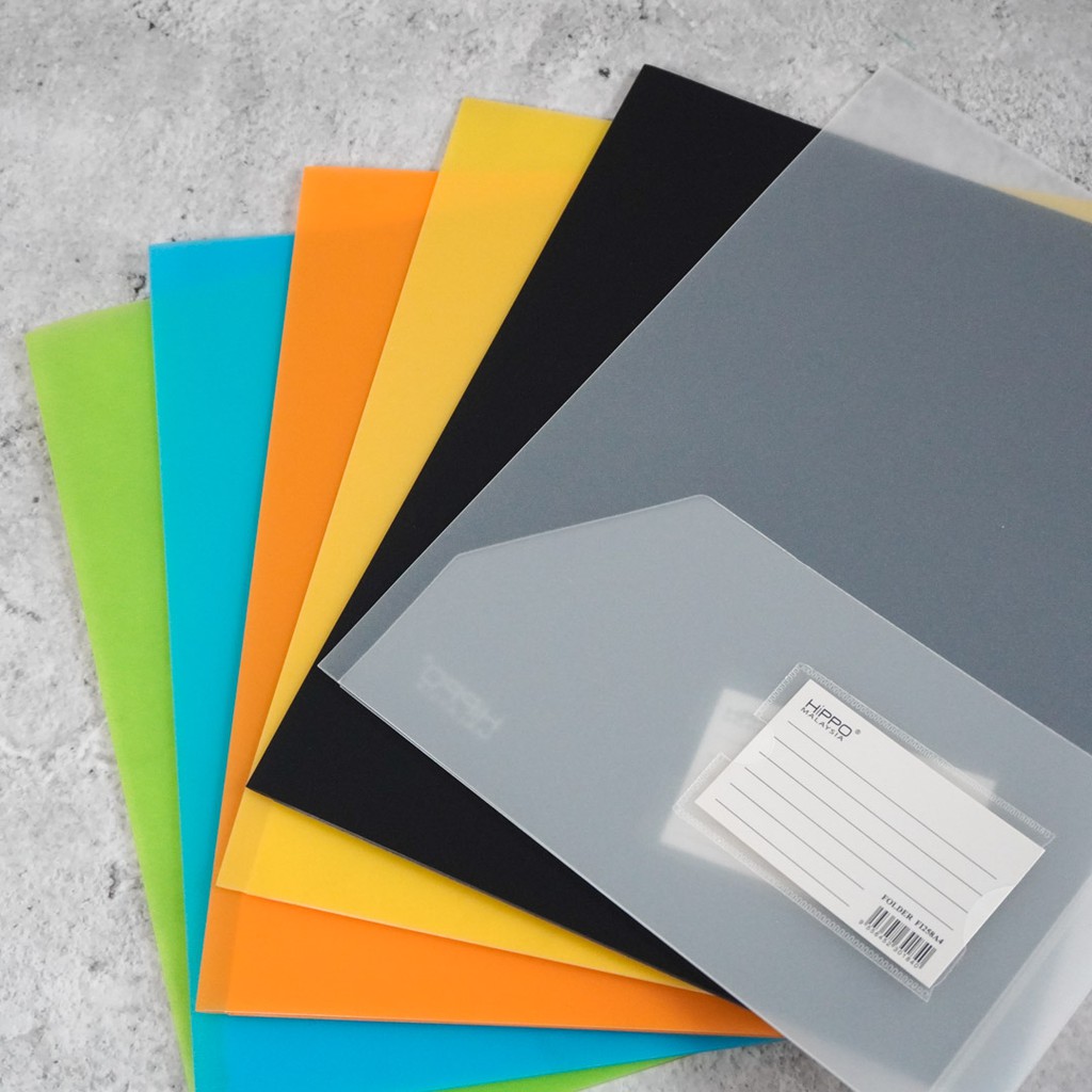 HIPPO FOLDER FILE FI258 A4 (6pcs/pkt) document file fail | Shopee Malaysia