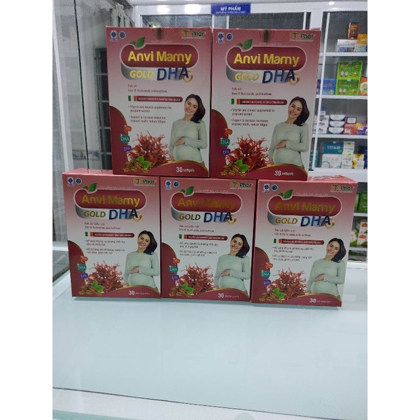 Anvi MAMY GOLD DHA Supplement Vitamins And Minerals For Pregnant Women