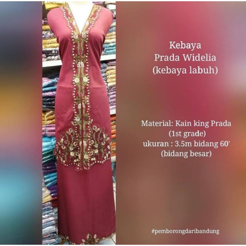 🔥🔥 PROMOSI 🔥🔥 KAIN_SULAM_KEBAYA_LABUH_BANDUNG🔥🔥 | Shopee Malaysia