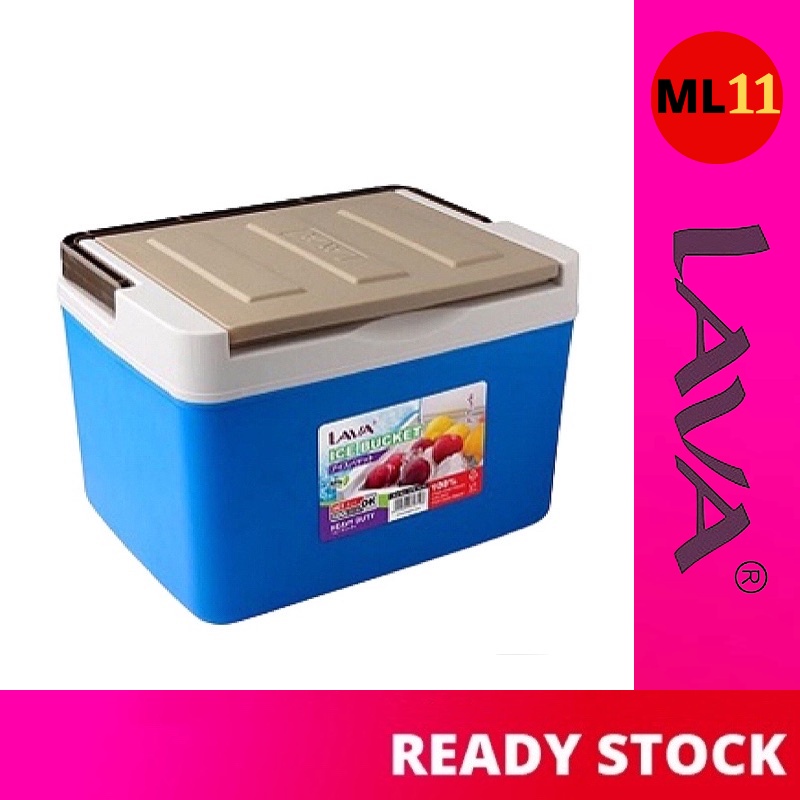 LAVA (10L/20L) Ice Box Insulated Box Cooler Box Ice Bucket Picnic Case ...