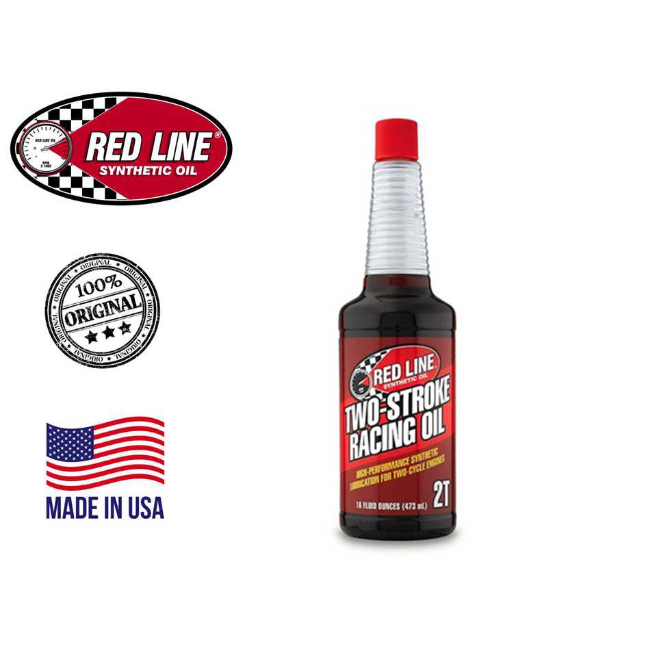REDLINE RED LINE Two 2 Stroke Racing Oil 2T 473ml High Performance 2 ...