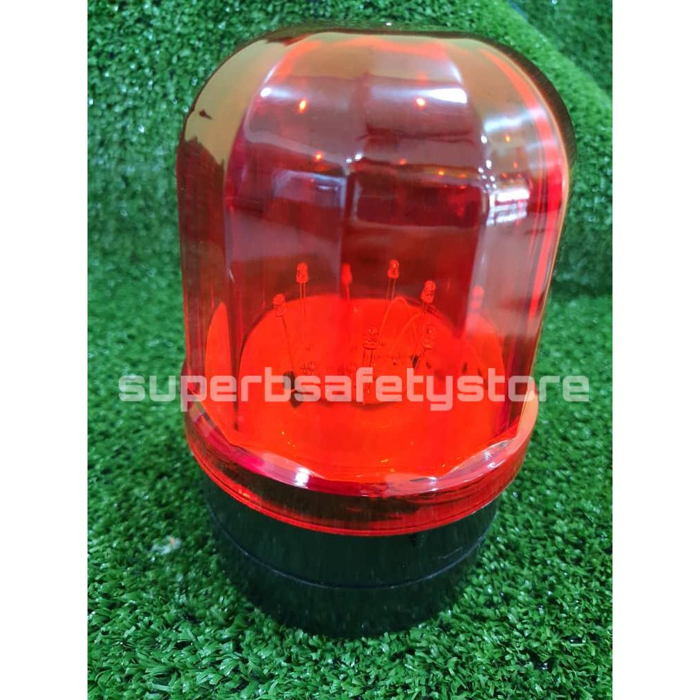 MAGNETIC CAR LED REVOLVING WARNING LIGHT TRAFFIC FLASHLIGHT BLINKER ...