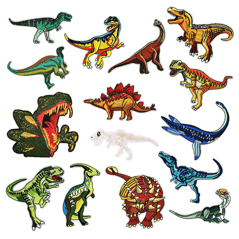 Custom School Supply Staples Iron Cartoon Dinosaur Clothing - Temu