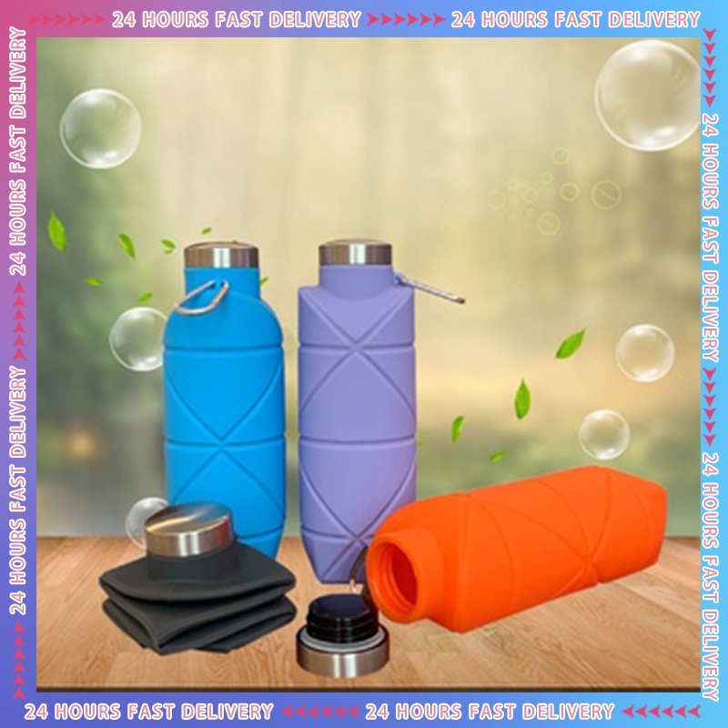 700ML Water Bottle Silica Gel Environmentally Friendly Water Bottle