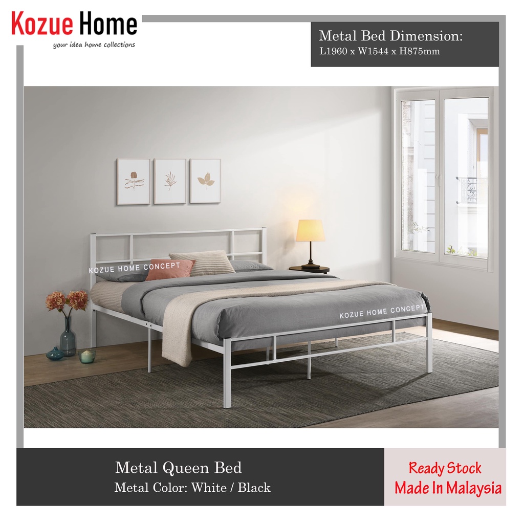 READY STOCK!!! KOZUE GINA QUEEN METAL BED / 5