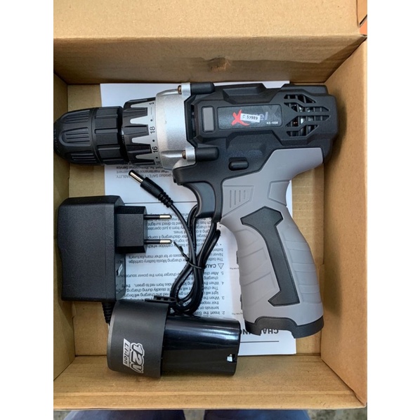 Xugel cordless drill 12v LI ION Shopee Malaysia