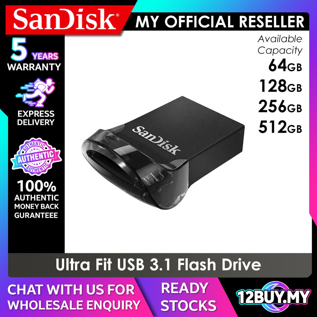 Sandisk ultra fit on sale 512gb