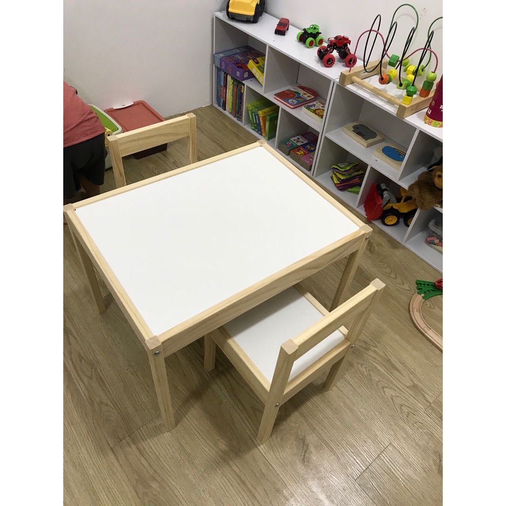 100 ORIGINAL Latt IKEA Kids Children s Table with 2 Chairs