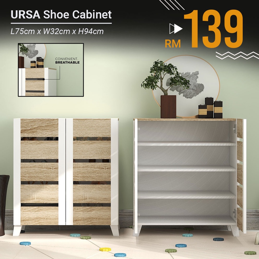 [READY STOCK] 4 Tier_Shoe / Shoes Rack / Kasut / Rak