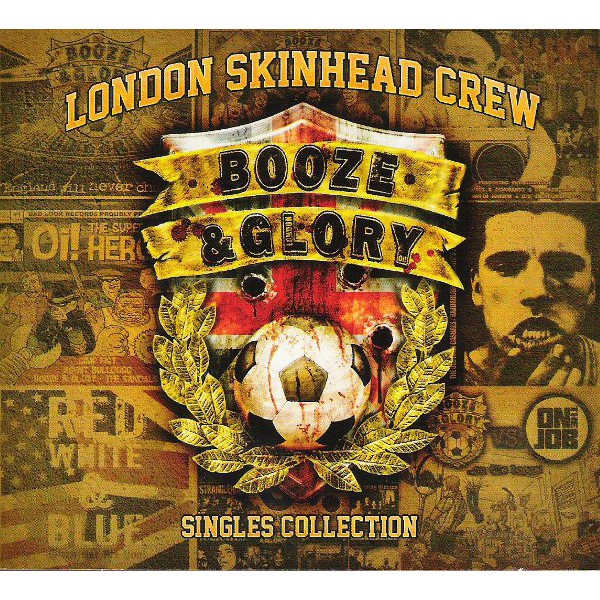 Cd Booze And Glory London Skinhead Crew Singles Collection Shopee