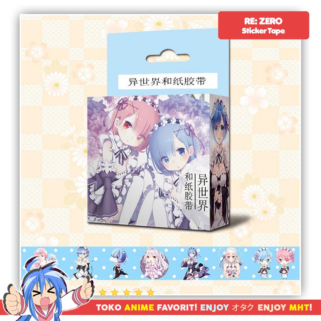 Sticker Tape: Re Zero / Ram Brake 1.5 x 50cm | Shopee Malaysia