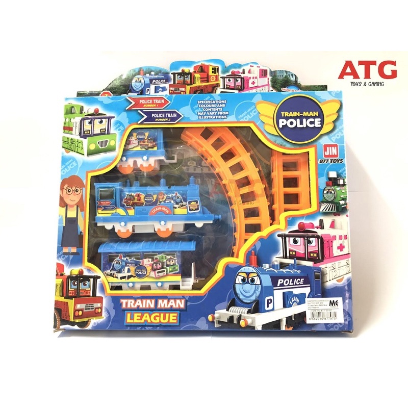 Thomas & Friends Electric Train Set/Poli Police Train Set Railway ...