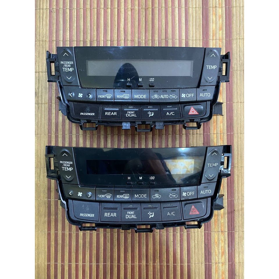 TOYOTA ALPHARD VELLFIRE AIRCOND CONTROLLER anh20 anh25 ggh20 ggh25 ...