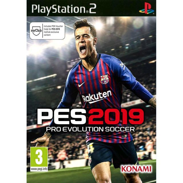 PES 2019 Pro Evolution Soccer PS2 Stock Ready English Edition