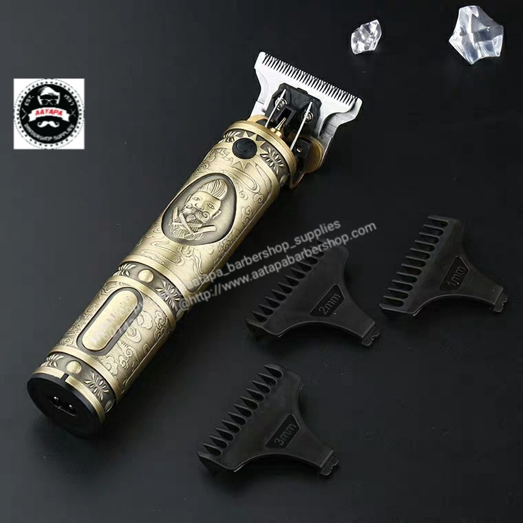 Resuxi rechargeable modified head steel retro barber trimmer | Shopee Malaysia