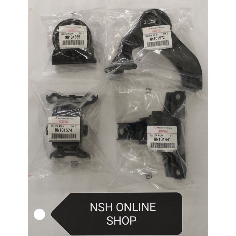 Proton Inspira Mitsubishi Lancer GT engine mounting set MMC Shopee