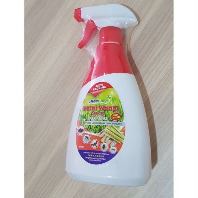 Serai Wangi Anti Lalat and Insect Repellent Spray Lemongrass Netcare ...