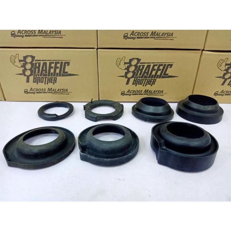 Perodua Myvi Viva Alza Front Rear Coil Spring Rubber Upper Lower Pc Shopee Malaysia