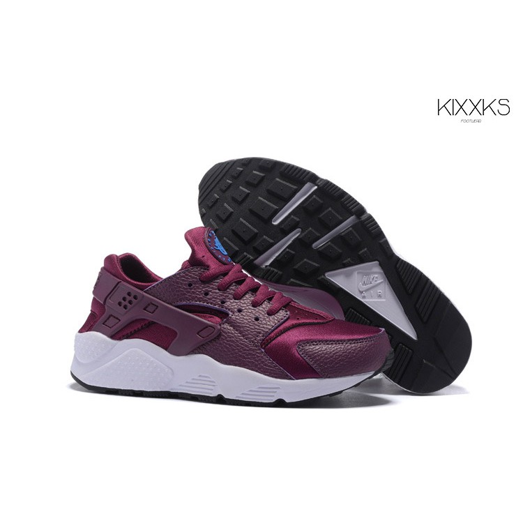 Nike huarache wine clearance red