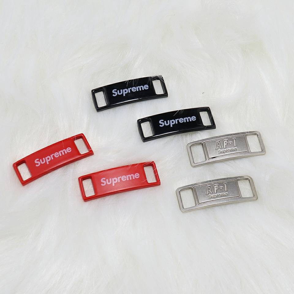 Metallic Shoelace Buckles / Lace Locks For Air Force 1 – AF1 Accessories (Multicolor)