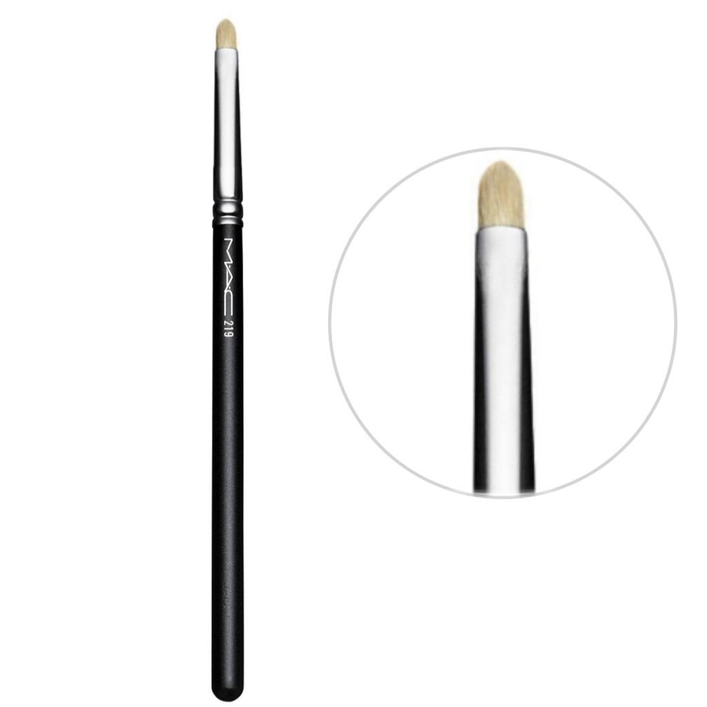 MAC 219 Pencil Brush Goat Hair Eyeshadow Nose Contour Shading