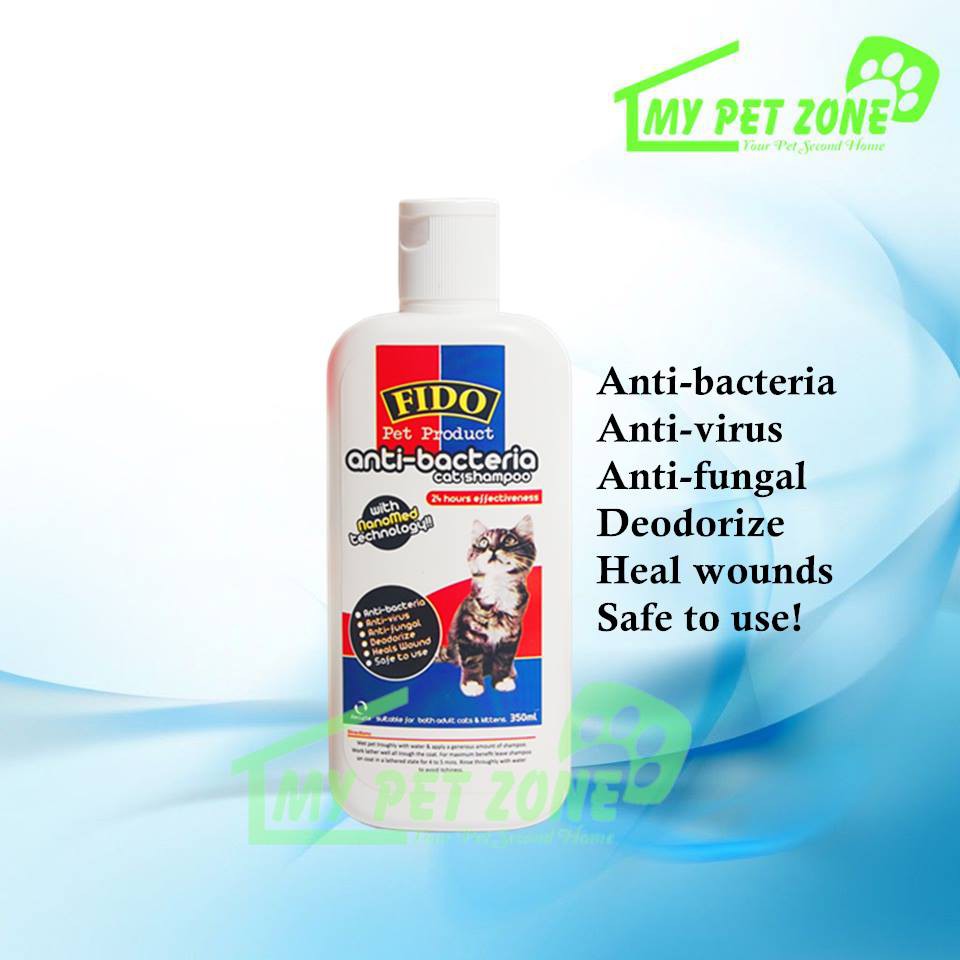 Fido AntiBacteria Cat Shampoo 350ML Shopee Malaysia