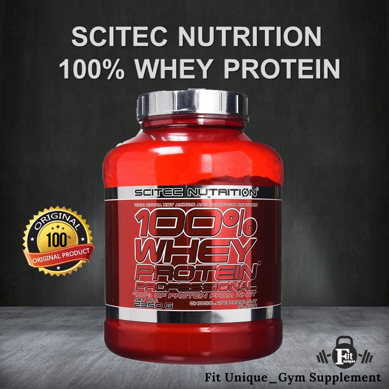 Ready Stock Scitec Nutrition 100 Whey Protein Professional 2350g Shopee Malaysia