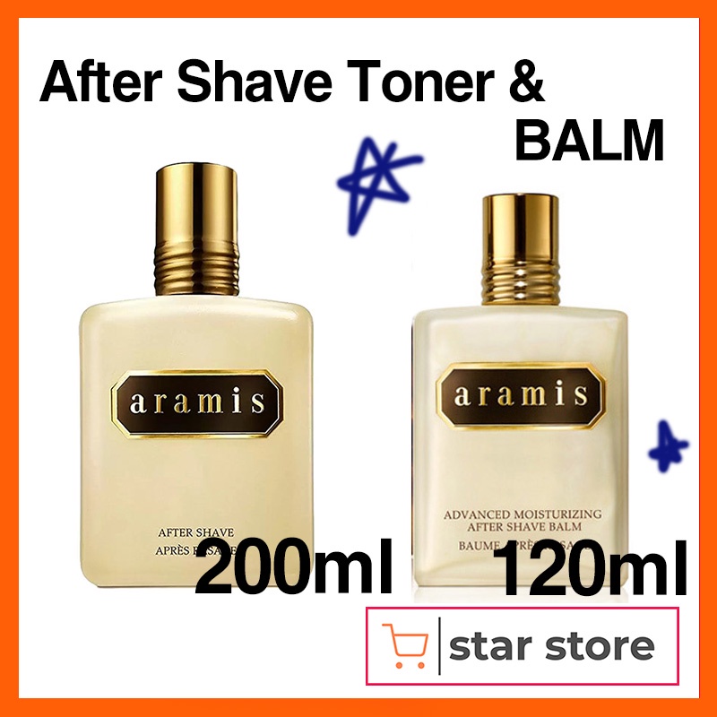 [Aramis] After Shave Toner 200ml + Balm 120ml For Men/Korea man's care Moisture Beauty. Shopee